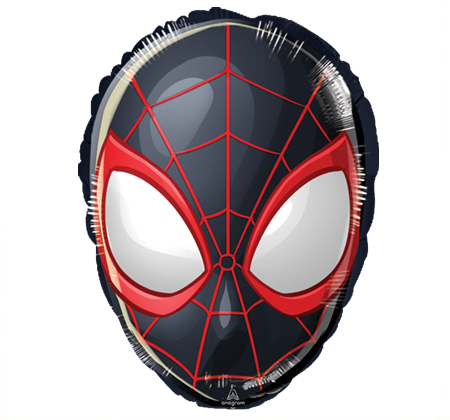 Globo Metalico Spiderman Negro de Personajes, 14 Pulgadas en Forma de  Silueta, Marca Anagram - Factor Fiesta